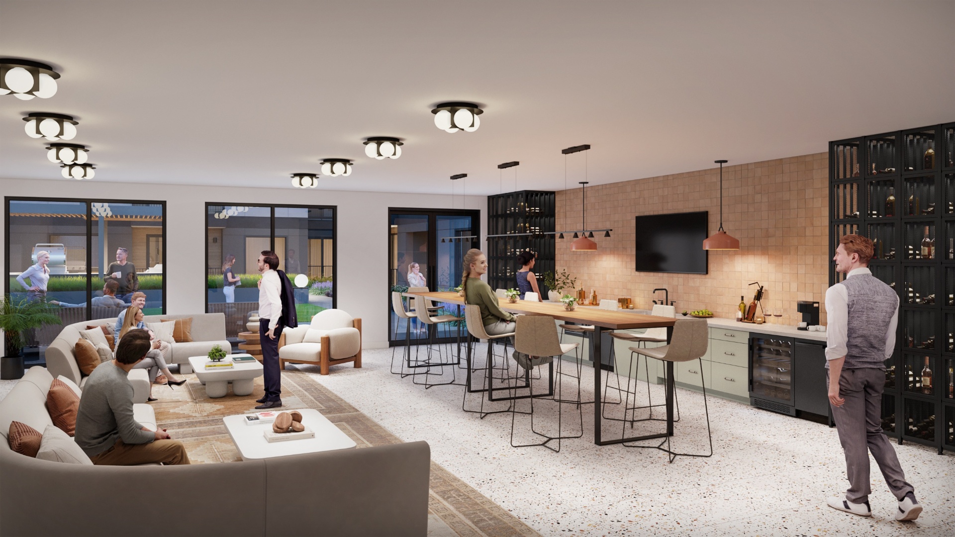 Lounge & Wine Room — The Ander